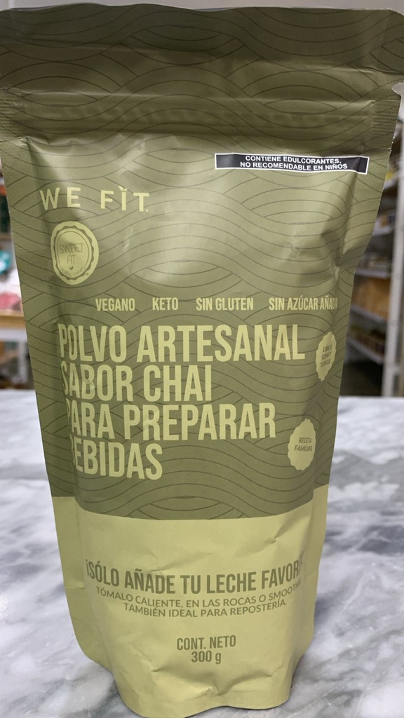 Polvo Para Bebidas Sabor Chai | We Fit 300 G