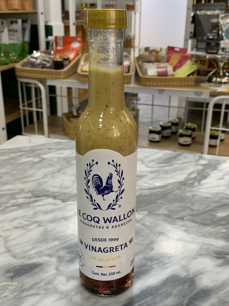 Le Coq Wallon | Vinagreta de Mostaza | 250 ml