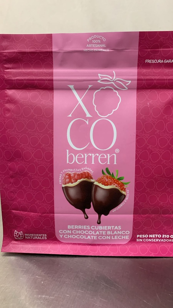 Xoco Berren Frambuesas Congeladas 210 g