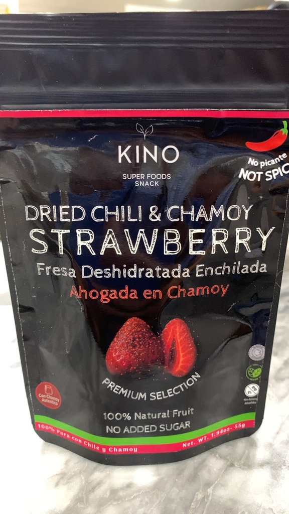 Fresa Enchilada con Chamoy | Kino Super Foods 55 g