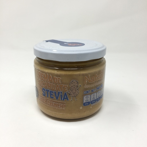 Crema de Cacahuate Stevia | MNMS 345 grs