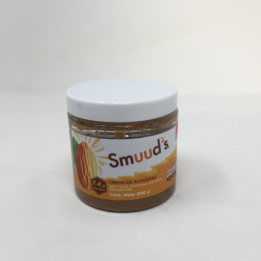 Smuuds Crema de Almendras | MNMS 200 grs