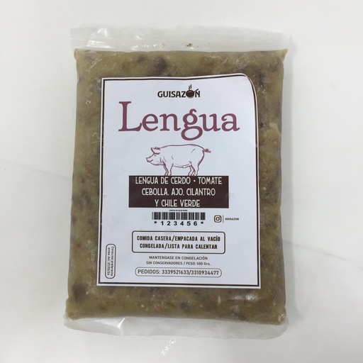 Lengua en Salsa Verde | Guisazon 500 grs