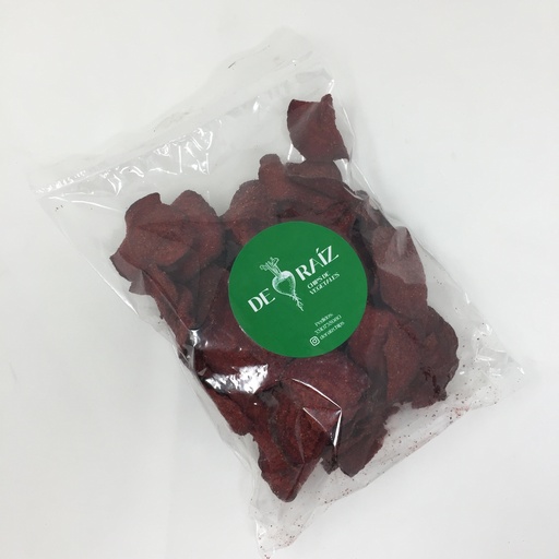 Betabel Adobado Chips | De Raiz 200 grs