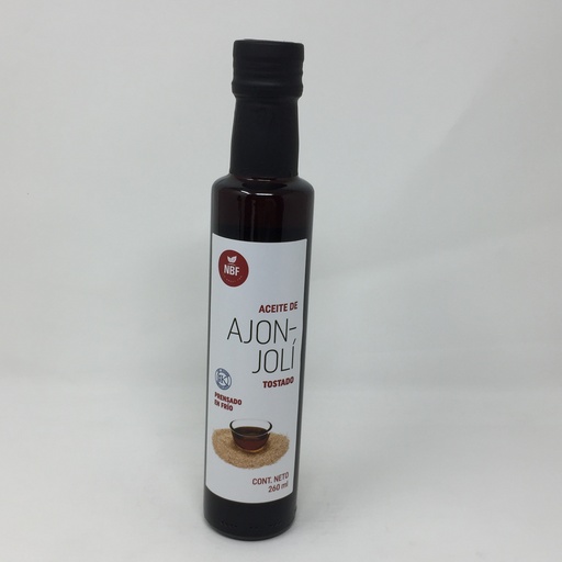 Aceite de Ajonjoli Tostado | NBF By MNMS 260 ml