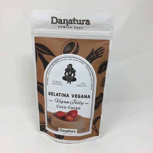 Gelatina Vegana Coco Cacao | Danatura 140 grs