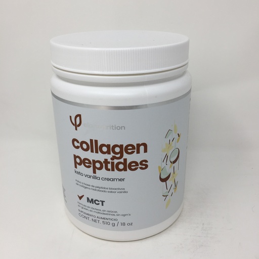 Collagen Keto Vanilla Creamer | Ela Nutrition 510 grs