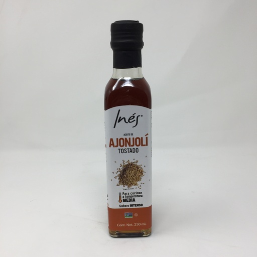 Aceite de Ajonjoli Tostado | Ines 250 ml