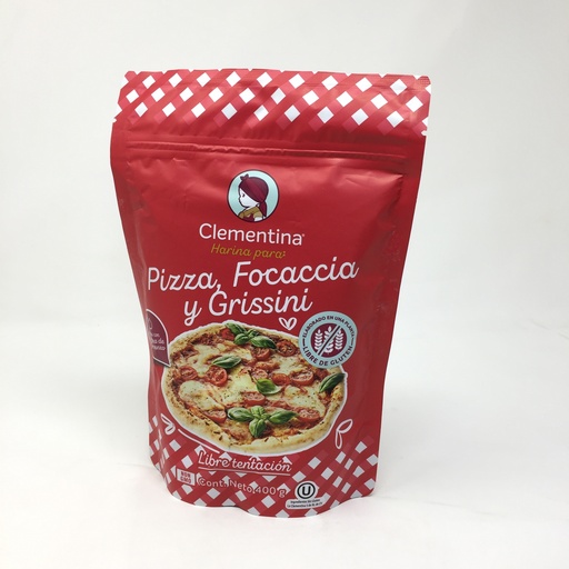 Harina para Pizza, Focaccia y Grissini | Clementina 400 grs