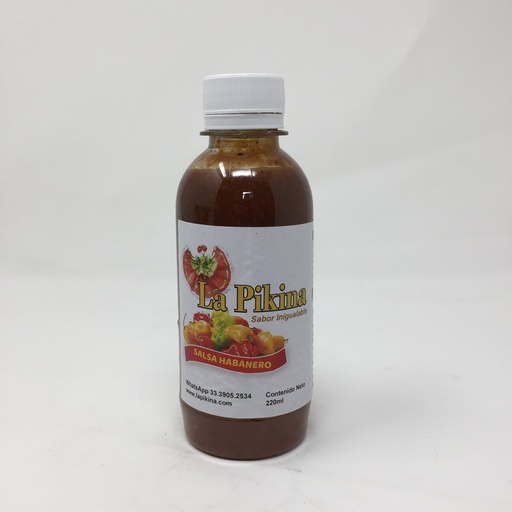 La Pikina | Salsa de Habanero | 220 ml