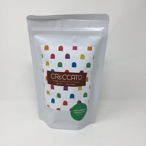 Tortugas de Chocolate Tradicional | Croccato 8 pzs