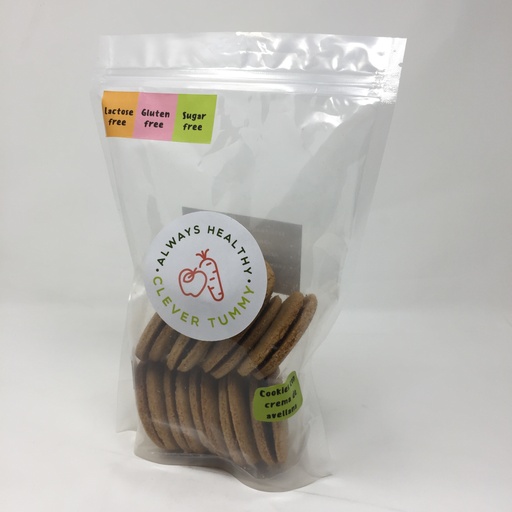 Galletas con Crema de Avellana sin Azucar ni Gluten | Clever Tummy