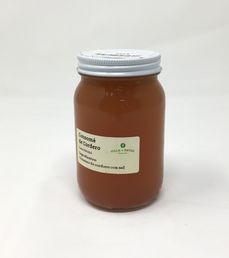 Consome de Cordero | Villa de Patos 250 ml