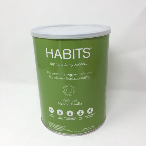 Probiotico Matcha Vainilla | Habits 488 g