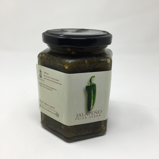 Salsa Asada de Jalapeño | Aderezo de Coyo 250 ml