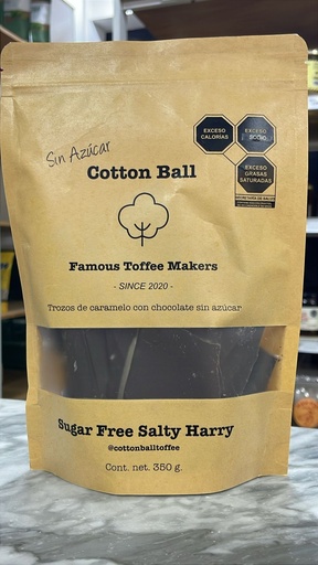 Caramelo con Chocolate Sin Azucar | Cotton Ball