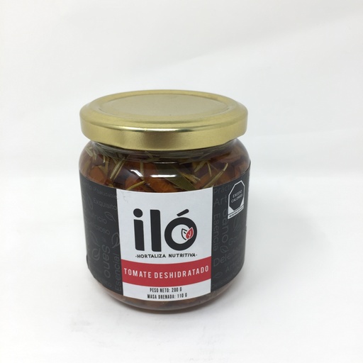 Tomate Deshidratado | Ilo Hortaliza Frasco 200 g