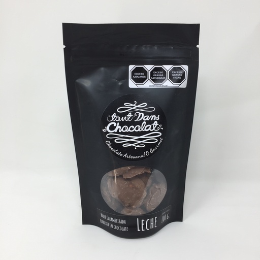 Tout Dans | Nuez Caramelizada con Chocolate con Leche | 100 g
