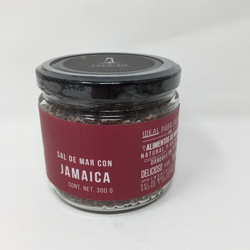 Sal de Mar con Jamaica | El Tecuan 300 g
