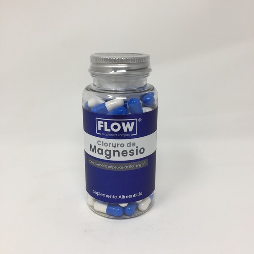 Cloruro de Magnesio | Flow 100 capsulas