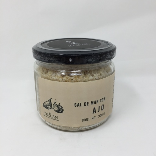 Sal de Mar con Ajo | El Tecuan 300 g