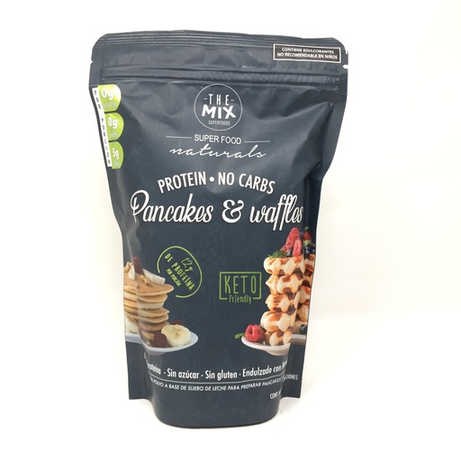 Pancakes y Waffles Sin Gluten ni Azucar | The Mix 400 g