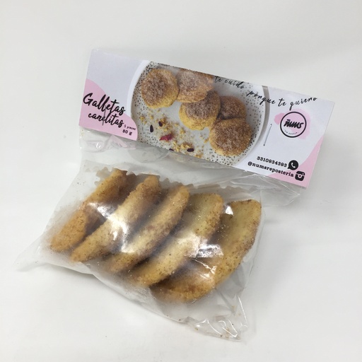 Alimentos con Vida | Galletas Canelitas sin azúcar | 5 pz