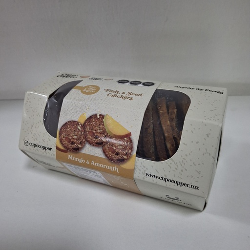 Cup O Copper | Crackers Mango y Amaranto