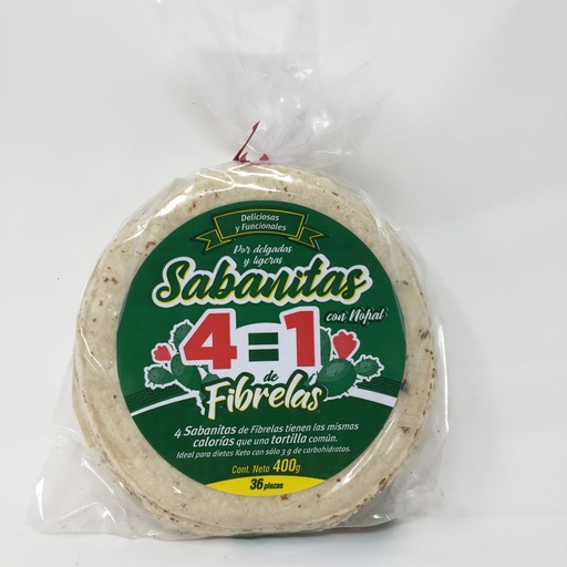 Fibrelas Sabanitas Nopal
