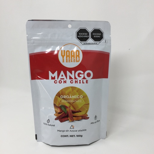 Mango Deshidratado con Chile | Yaab 100 g