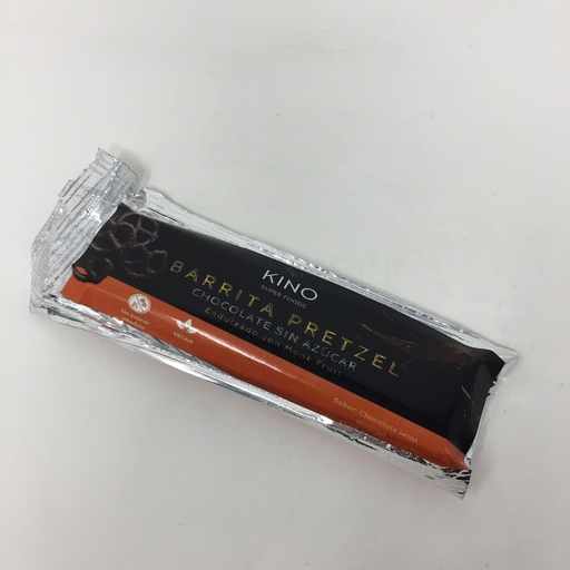 Barrita de Chocolate Pretzel Oscuro sin Azúcar | Kino