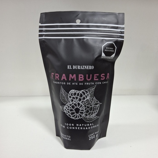 Frambuesa Enchilada | El Duraznero 250 g