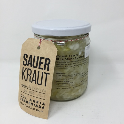Al Natural | Sauer Kraut Blanco | 370g
