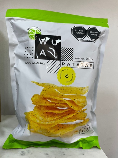 Wuai Papas Lemon Pepper | 210 grs