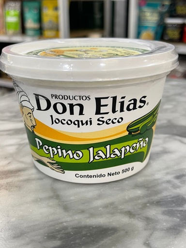 Jocoque Seco Pepino Jalapeño | Don Elias 500 g