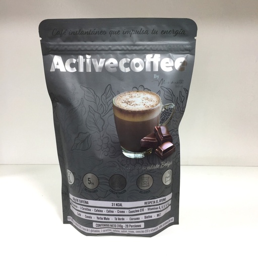 Activecoffee | Café Chocolate Belga | MonkFrut y Stevia