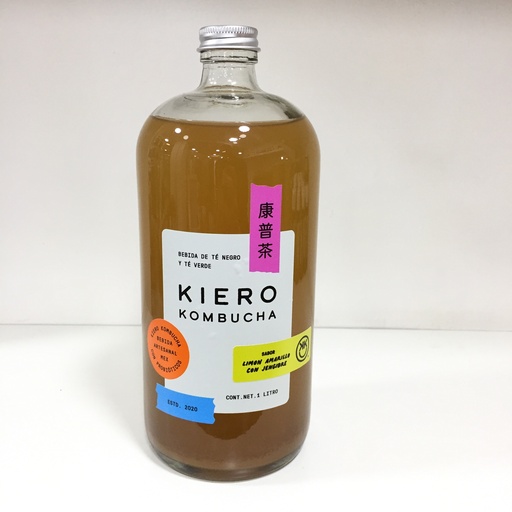 Limon y Jengibre | Kombucha Casadiez | 1 lt