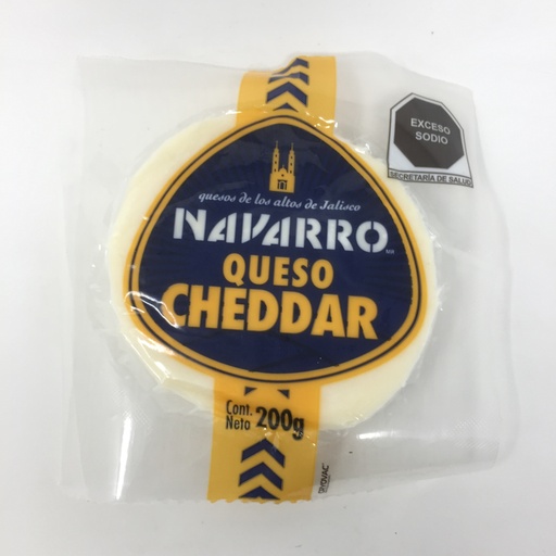 Queso Cheddar | Navarro 200 g
