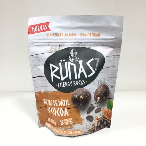 Bolitas de Datil con Cocoa | Runas 15 pz