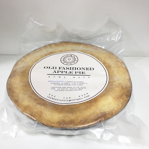 Pay de Manzana Estilo Old Fashion 