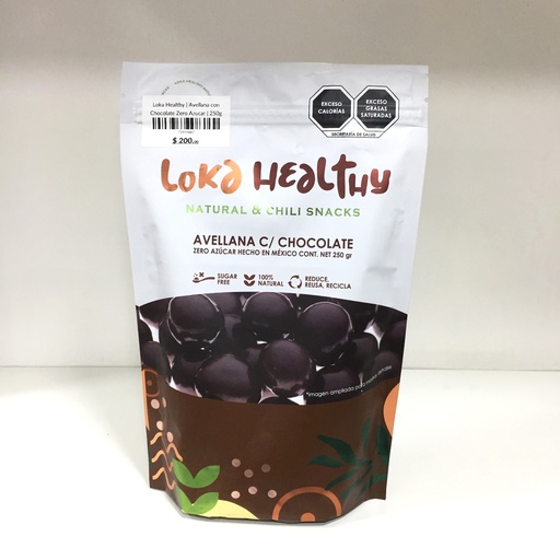 Avellana con Chocolate Zero Azucar | Loka Healthy 250 g
