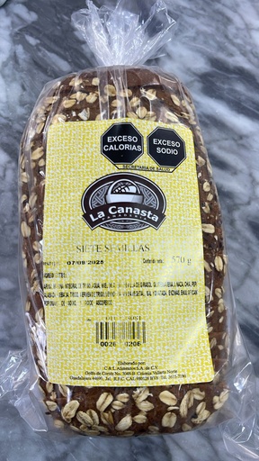 Siete Semillas Barra | La Canasta 570 g