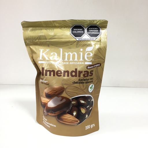 Almendras Cubiertas de Chocolate Obscuro Kalmie | MNMS 200 g