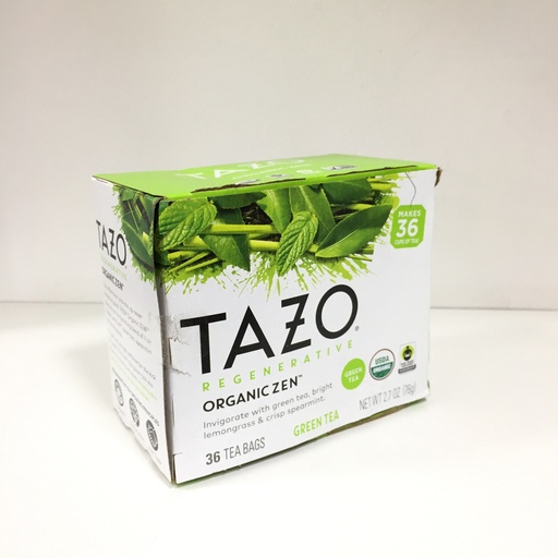 Tazo | Te Verde Regenerativo Zen Organico | 36 Bolsa