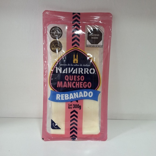 Queso Manchego Rebanado | Navarro 300 g