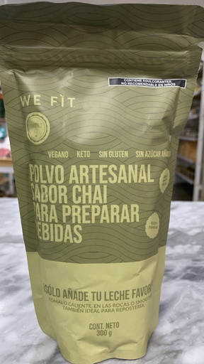 Polvo Para Bebidas Sabor Chai | We Fit 300 G