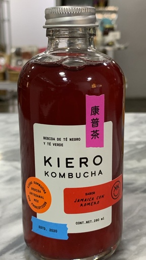 Jamaica y Romero Mini | Kombucha Casadiez 280 ml