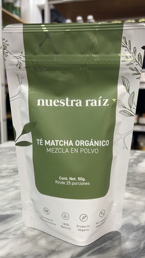 Te Matcha Organico | Nuestra Raiz By MNMS 50 grs